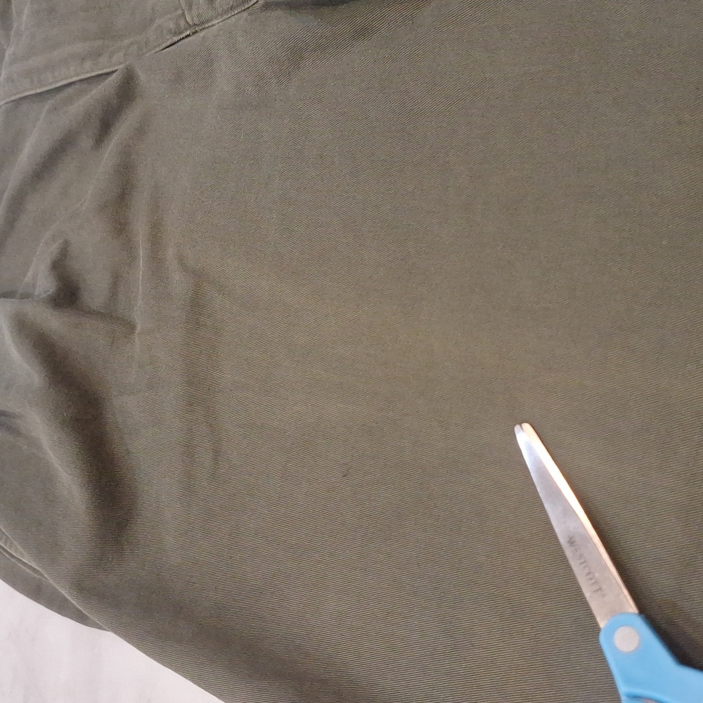 Vintage 90s Polo Ralph Lauren Double Pleat Pants Olive Green 38x32 (36x29) Baggy - Picture 5 of 9